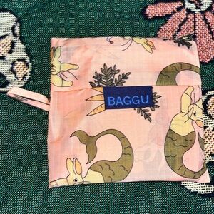 Baggu Bunny Mermaid Reusable Tote Bag NEW NWOT